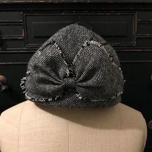 Anthropologie Poly Wool Tweed Hat